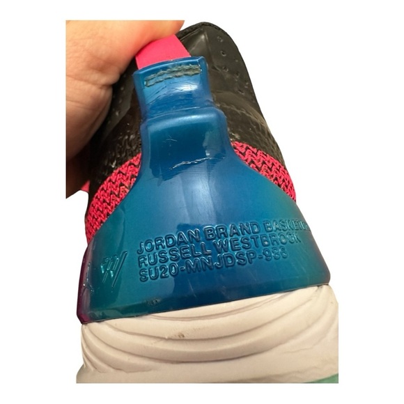 Jordan Westbrook One Take Vivid Pink Sz 7.5 (CJ0780-601) - Picture 9 of 9